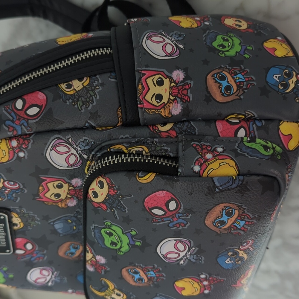 Marvel Chibi Loungefly Mini Backpack - image 4